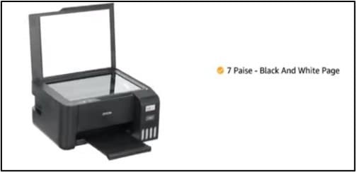 Epson EcoTank L3211 All-in-One Ink Tank Printer (Black)