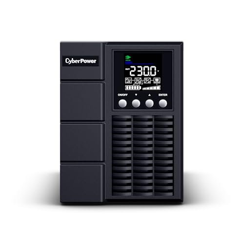 CyberPower OLS1000EC with inbuilt Battery, Online 1KVA UPS, 1000VA/800W, an Ideal UPS for NAS/Storage Devices, Networking Devices, Security/Emergency Systems and Surveillance Systems.