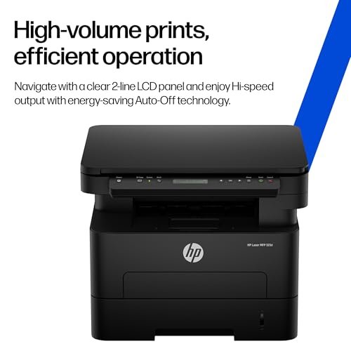 HP 323d Auto Duplex Laser Printer (New Launch), Print Scan Copy,LCD Display, 30 PPM, 256 MB Memory, USB 2.0, Black