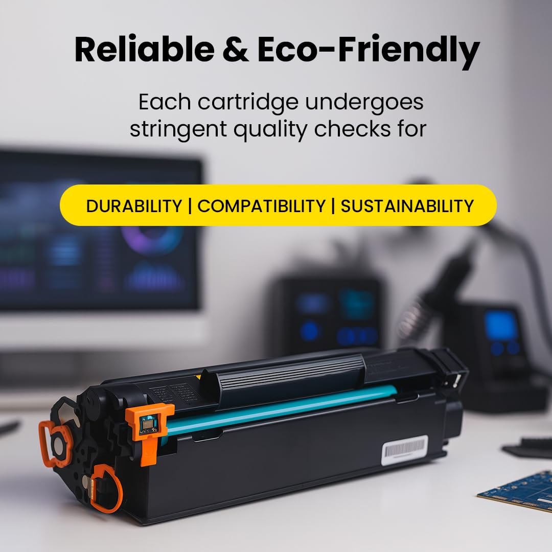 LAPCARE 88A/CC388A Laser Toner Printer Cartridge | for HP Laser Jet P1007/P1008/P1106/P1108, Pro M1136/M1213nf/M1216, Pro M202dw / MFP M128/ M226 | Up to 1500 Pages Yield