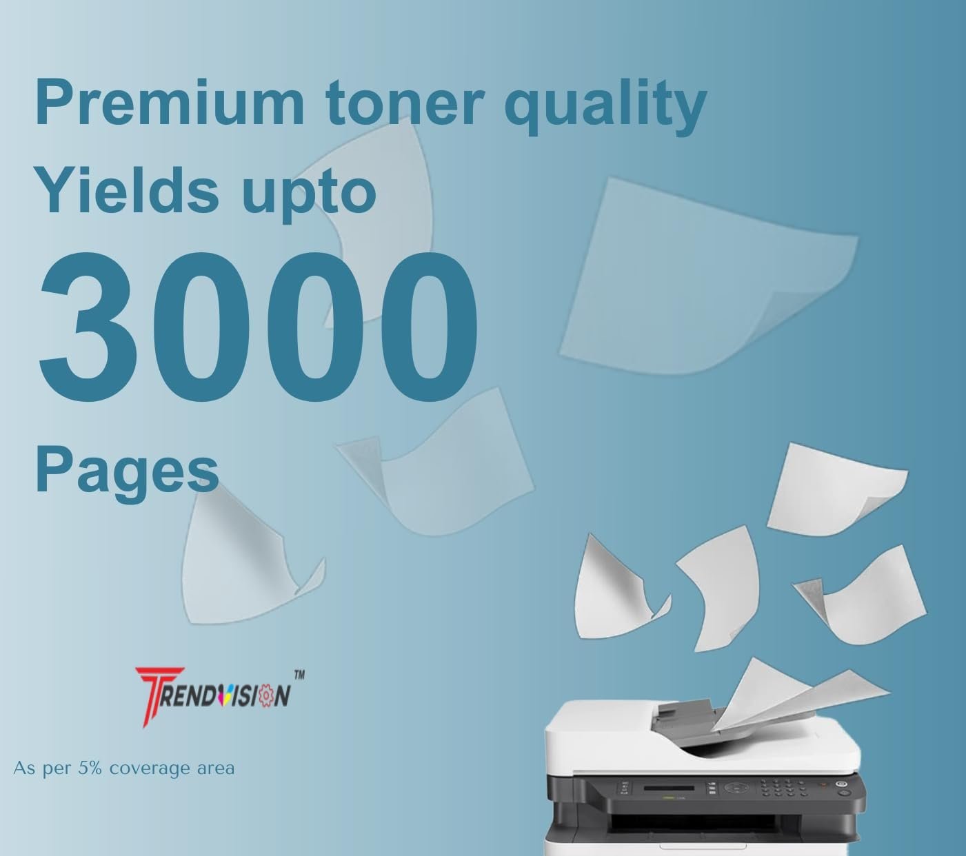 Trendvision 152A/W1520A Cartridge Compatible with hp LaserJet Pro Printers 4004d, 4004dn, 4004dw, MFP 4104dw, 4104fdn, MFP 4104fdw printes